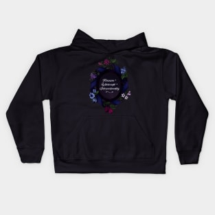 Feminism + Witchcraft + Intersectionality Kids Hoodie